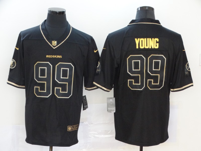 Men Washington Redskins 99 Young black Nike Vapor Untouchable Stitched Limited NFL new Jerseys
